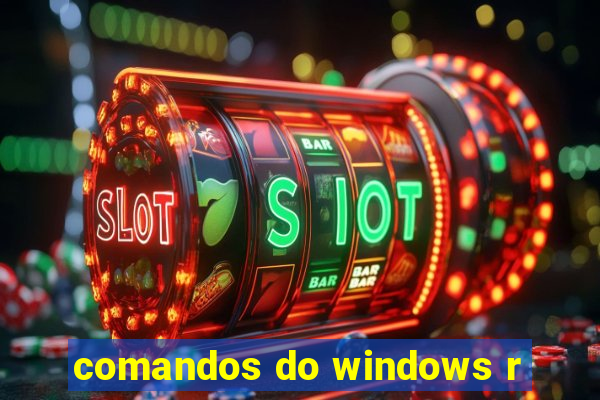 comandos do windows r